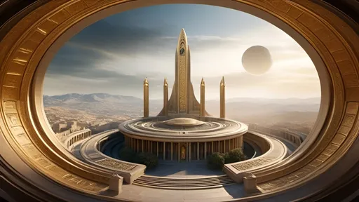 Prompt: a highly detailed, high quality professional matte painting combining elements of Star Trek and Gladiator, IMAX 70mm film, Zeiss ZM T* Biogon 21/2.8 lens,
a futuristic city, gleaming, futuristic Roman architecture, splendid, opulent, Highly detailed futuristic depictions of Roman iconography, marble and gold materials, intricate marble carvings, futuristic Roman architecture, gold accents, ultra-detailed, professional, futuristic, Roman iconography, marble, gold, intricate details, luxurious, vibrant and dynamic, Roman Empire vibe, captivating storytelling, expressive faces, intense expressions, cybernetic enhancements, futuristic technology, detailed futuristic work stations, cinematic quality, dynamic composition, dramatic poses, unique visual narrative, dramatic angles, lens flare, professional lighting, subdued color scheme, night, two moons, stars