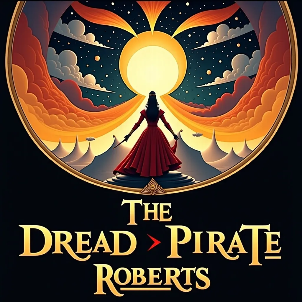 Prompt: ཏཱ་ལའི་བླ་མ་ VS THE DREAD PIRATE ROBERTS