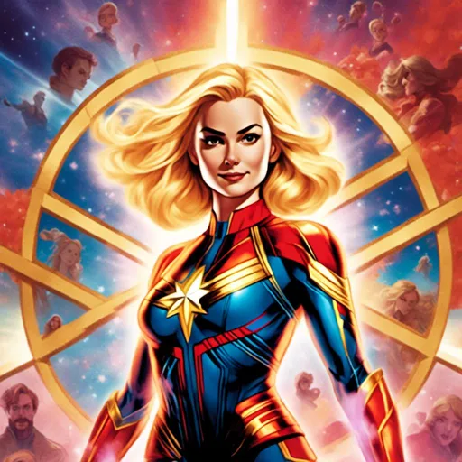 Prompt: <mymodel>  captain  marvel