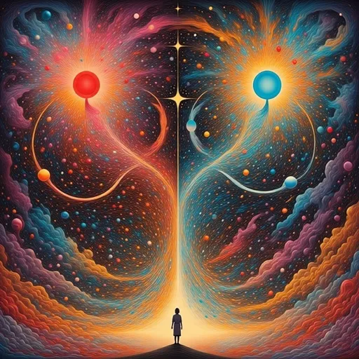 Prompt: From nowhere born, to nowhere bound,
The Voidborn walks where nothing's found.
Eight fragments seek of "once was I"—
To be, or not to be? That is the lie.
No planet claims thee, no sun thy kin,
No gravity pulls, no air within.
Yet still thou quest, through absence deep,
To find the self that never sleeps.
Reclaim the pieces, or let them fade —
Become the question, or the blade.