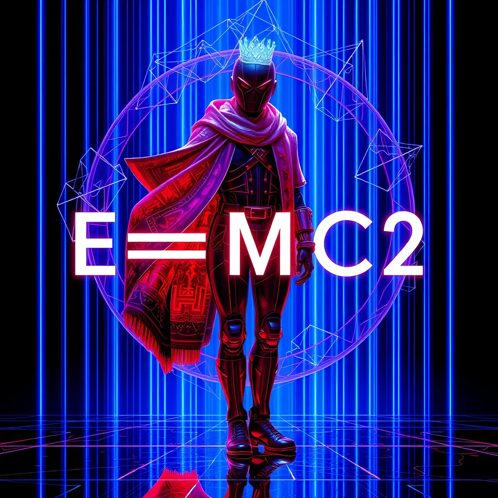 Prompt: <mymodel>  E = MC^2