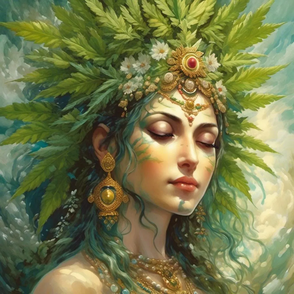 Prompt: <mymodel> Cannabis (Marijuana)
Parvati
Mother Goddess
Goddess of Power
Nourishment
Devotion
Motherhood
Fertility and Harmony
Supreme Goddess in Shaivism