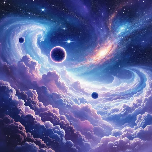 Prompt: cosmic landscape
