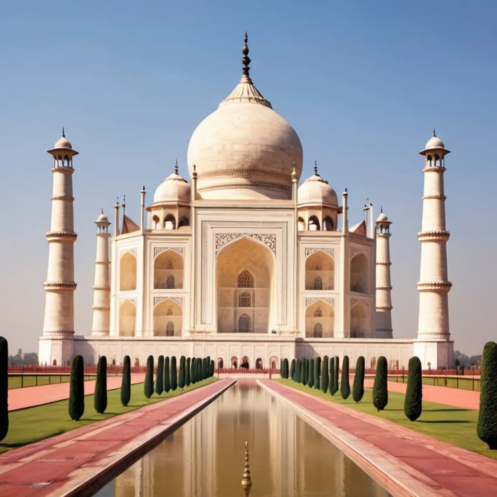 Prompt: Create a picture of travel agency with name of Taj Travels