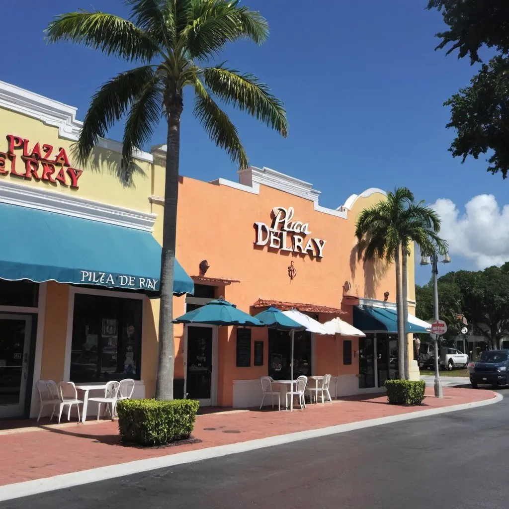 Prompt: Plaza Delray