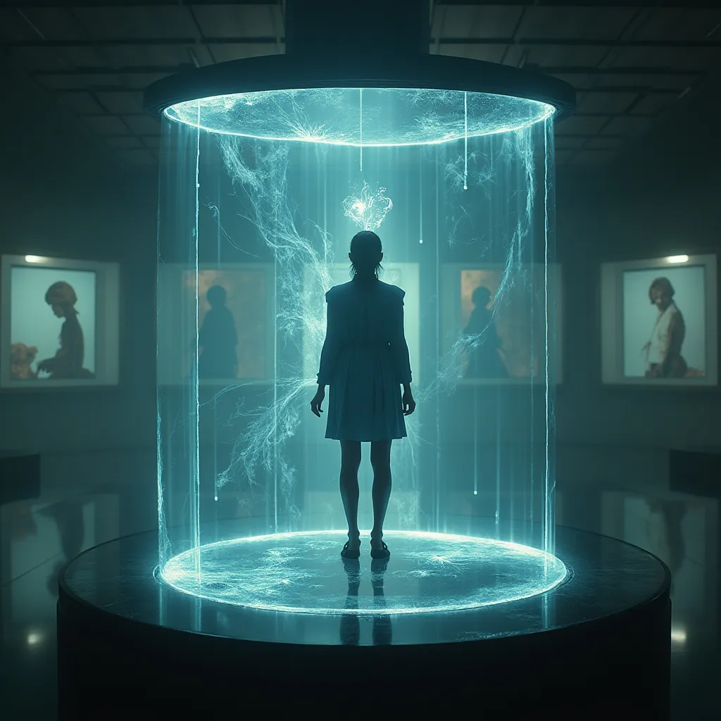 Prompt: Blade runner 2049 hologram