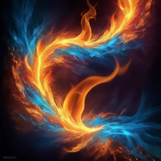 Prompt: (Magical flames), stunning vibrant colors, ethereal glow, (dynamic movement), dreamy ambiance, mystical atmosphere, rich hues, shimmering sparks, soft illumination, enchanting details, softly defined edges, high definition, ultra-detailed, captivating visuals that evoke wonder and awe, surreal essence of fire transformed into a fantastical spectacle.