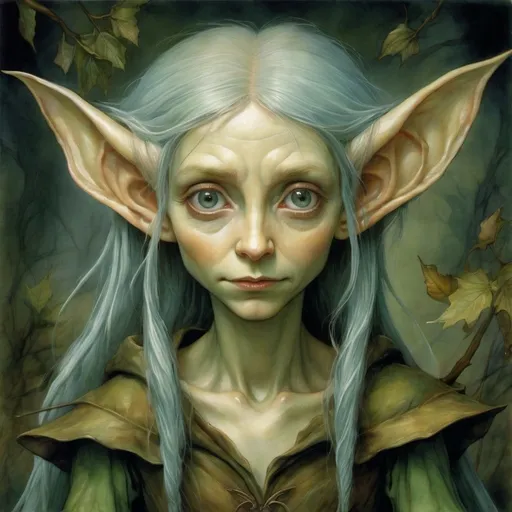 Prompt: (Elf) Brian Froud style