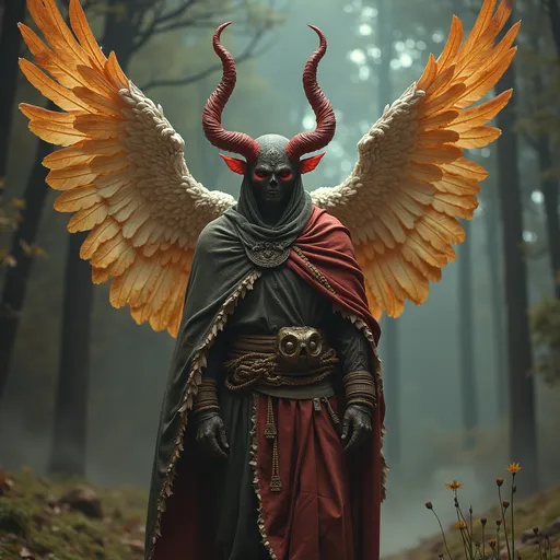 Prompt: Angel and Demon on my shoulders 