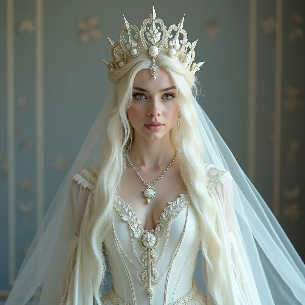 Prompt: The white queen