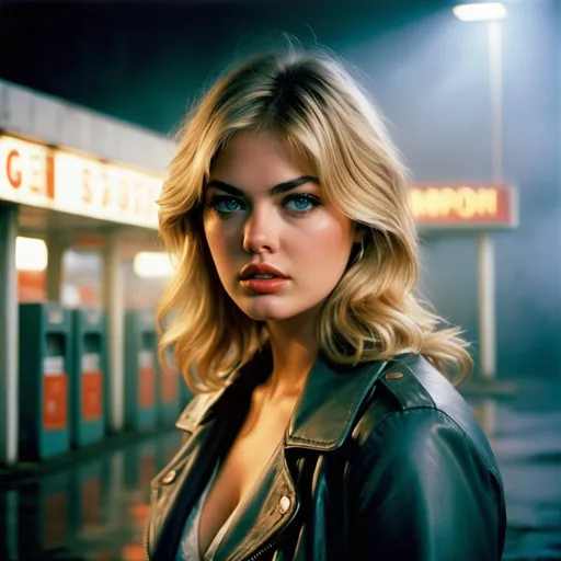 Prompt: By Dario Argento & Clive Barker ::
35mm 1970s photo close portrait of Kate Upton in an abandandonned and foggy gas station ::
Eerie and horror movie atmosphere