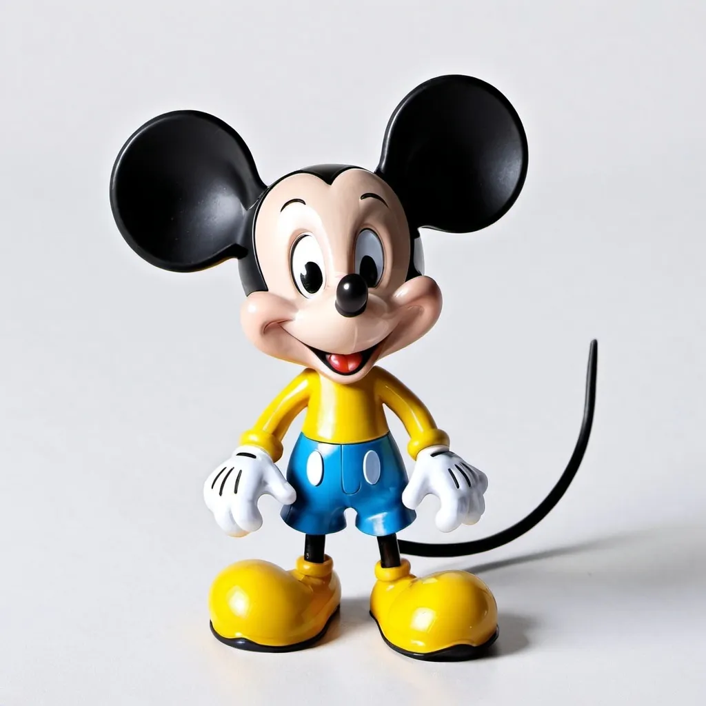 Prompt: Macky Mouse, the dollar store version of Micky Mouse