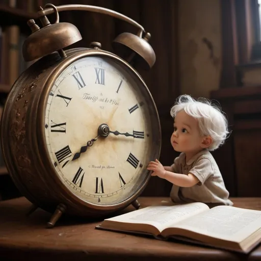 Prompt: "Imagine a world where time flows backward. Write a story about a character navigating their life in reverse, from old age to infancy."
