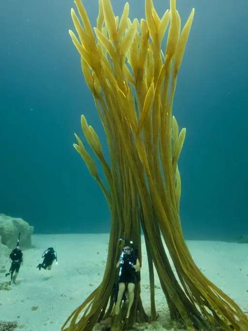 Prompt: pinna nobilis underwater lost atlantis posidonia