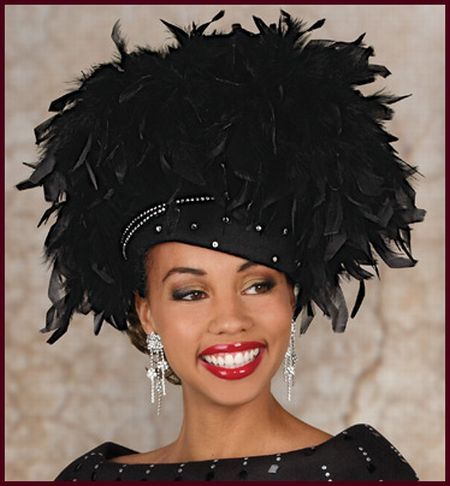 Prompt: ladies with church hat