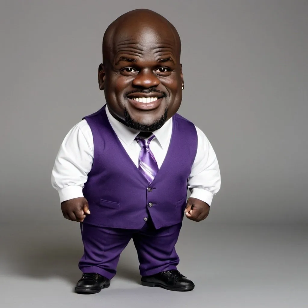 Prompt: shaq if he was a midget