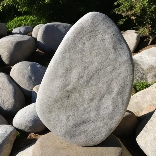 Prompt: stone shaped like stone