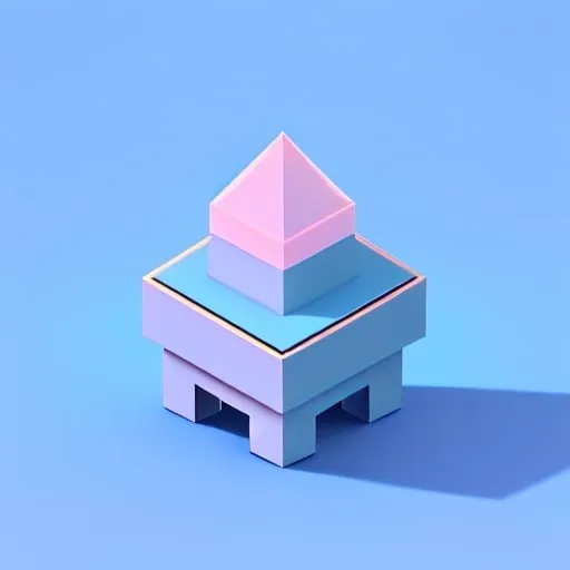 Prompt: Tiny cute isometric {object}, soft smooth lighting, with soft colors, 100mm lens, 3d blender render, trending on polycount, modular constructivism, blue background, physically based rendering, centered.