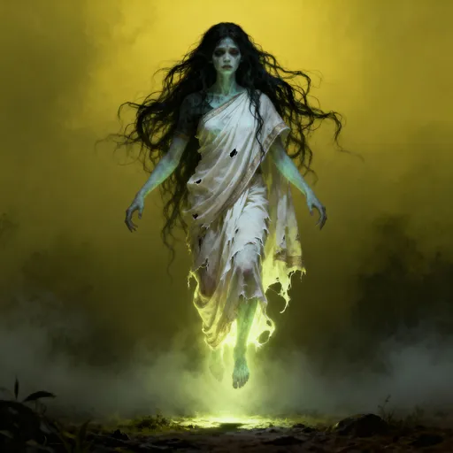 Prompt: sri Lankan ghost 