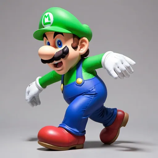 Prompt: luigi slappin mario
