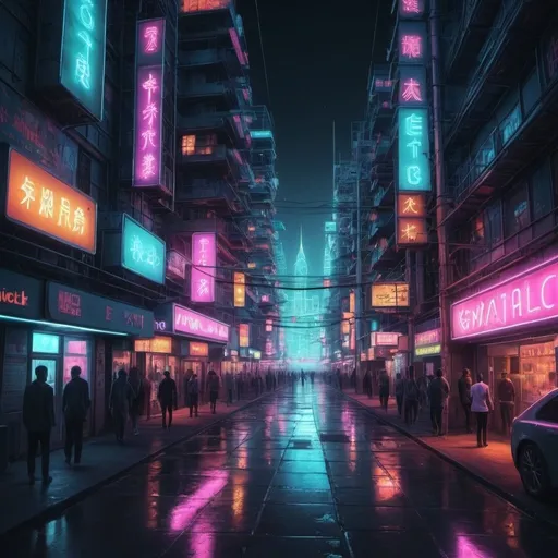 Prompt: neural network, beautiful neon city, soft lighting, alive, neural network, future, beautiful, high resolution, 4k
