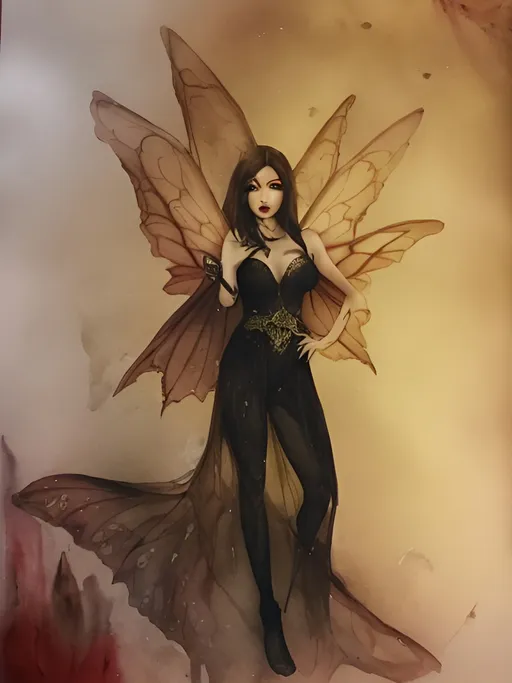 Prompt: Dark fairy