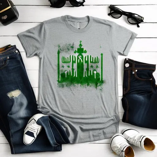 Prompt: Saudi national day t.shirt unisex 