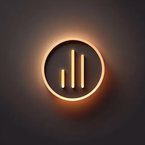 Prompt: (minimalist art style) LED lights icon, (clean lines) simple design, warm glow, subtle variations in brightness, (elegant) composition, modern aesthetics, background in muted colors, harmonious ambiance, high-quality visuals, (4K) icon that emphasizes light and shadow interplay, creating a serene and captivating atmosphere.