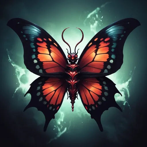 Prompt: demon butterfly