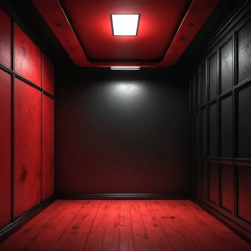 Prompt: website background for site with red  and black room .