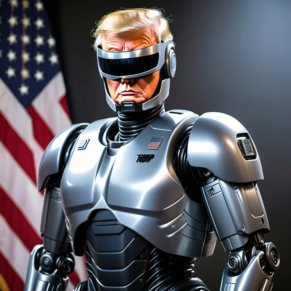 Prompt: robocop trump