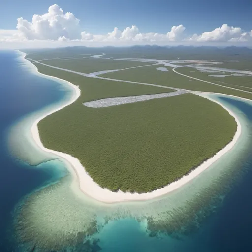 Prompt: Southern Bend, Coral Reach, Nuclear Clearance, Beautiful Nature Towering, Sponsored by LinkB and GLPlanning