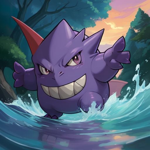 Prompt: Gengar