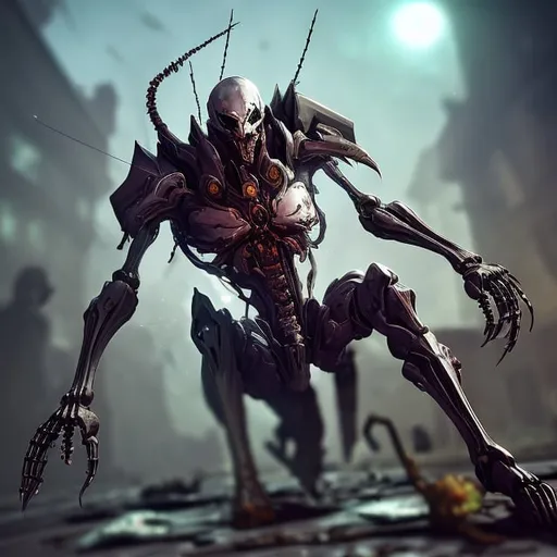 Prompt: Dislocated, Metal Rod, True Skeleton Anxiety, Pure Flag Wars, Broken Shard Warframe XRD, Impression Insect Raid, Cockroach Infestation, Nasty Bile