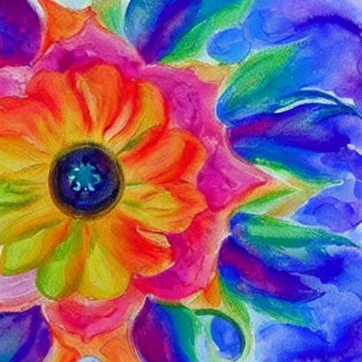 Prompt: Big Angelic Power, Radiant Light, True Bliss, Water Color Painting, Holy Light, 7 Principalities of Perfection