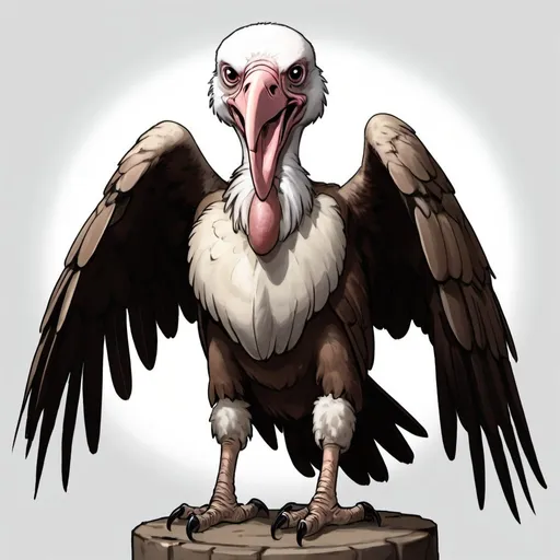 Prompt: Vulture (French) Healing <RPGIcon> (Centered)