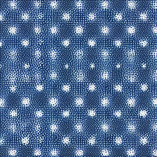 Prompt: white dreamsky with blue dots.