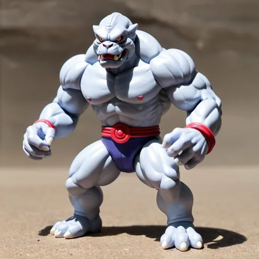 Prompt: Machoke Action, Action Figure