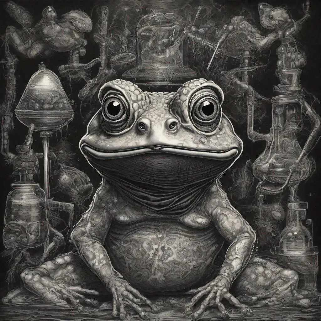 How to Draw a Realistic Frog - YouTube