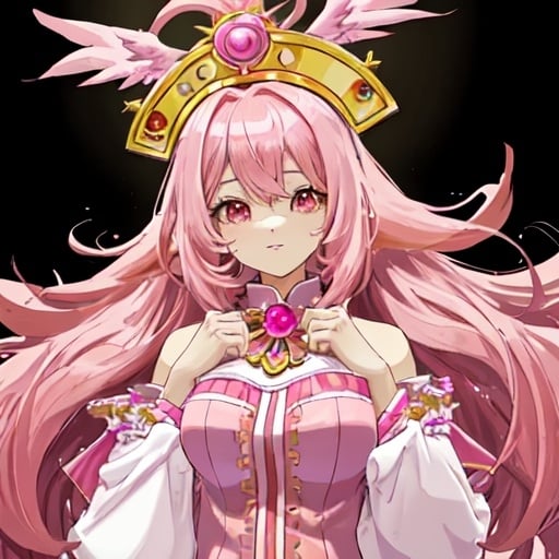 Prompt: Pink_Hair, Fluffy Furry Girl, Golden Tier Swag, True Desire to be Acknowledged, Praise and Worship, Flamboyant 