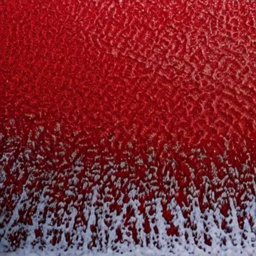Prompt: vortex of red coated in bio-hazard. 