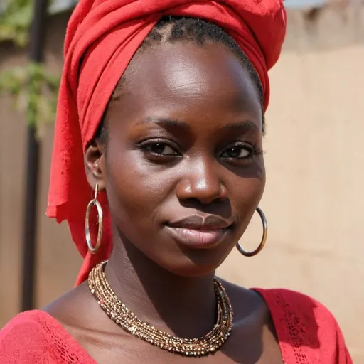 Prompt: a picture of a brothel madam from kenya. very beautiful woman close up photo side ways
