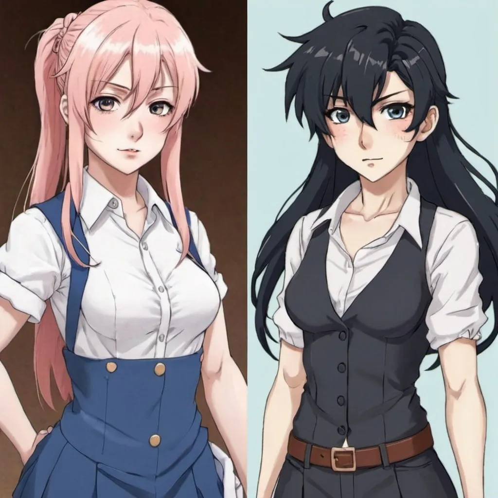 Prompt: Anime, gender swap