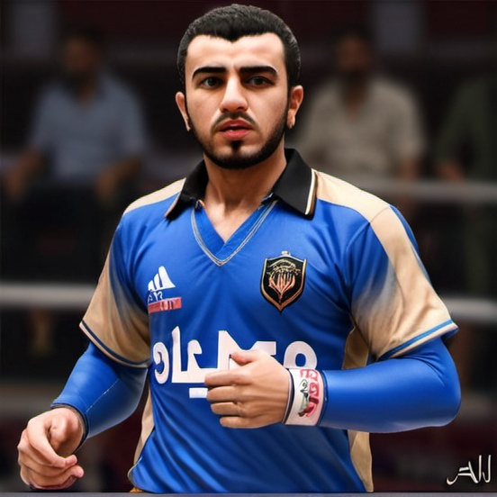 Prompt: Realistic picture of Ali Al-Hamadi