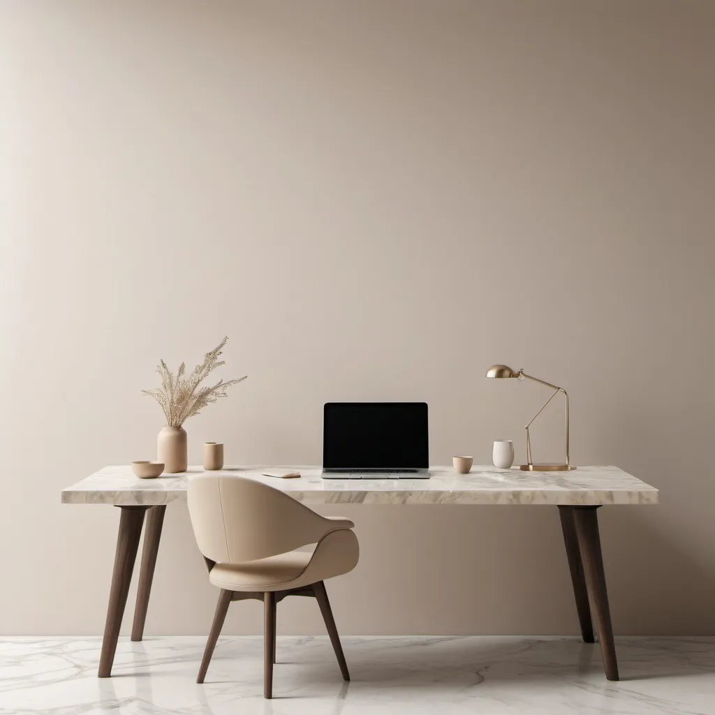 Prompt: minimalist beige elegant editorial workspace with marble table high resolution --style raw --s 50 --ar 4:5
--v 6.0