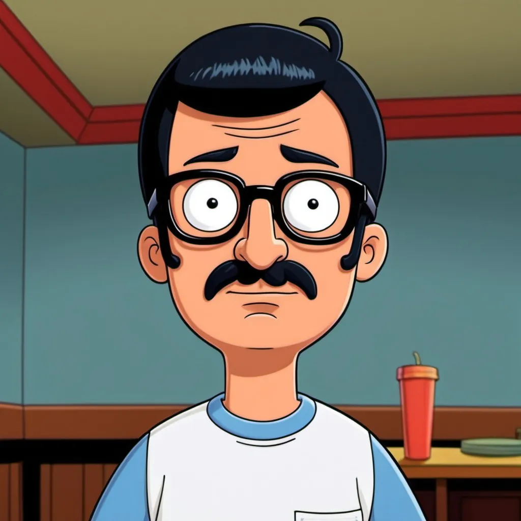 Prompt: bobs burgers cartoon tv show, jimmy junior