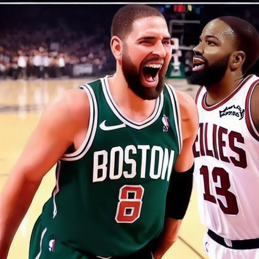 Prompt: boston winning nba