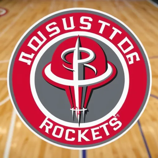 Prompt: NBA team logo houston rockets 