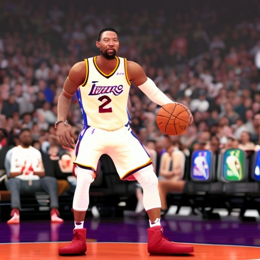 Prompt: nba2k22 game