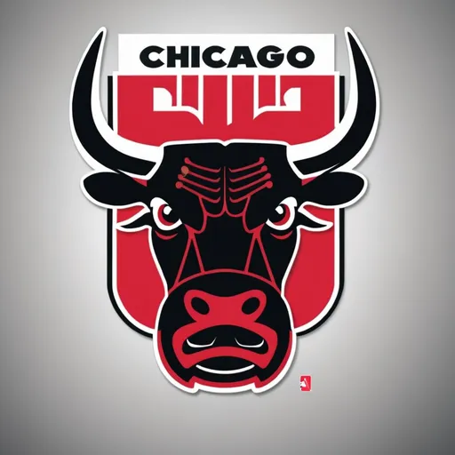 Prompt: NBA  chicago bulls logo 